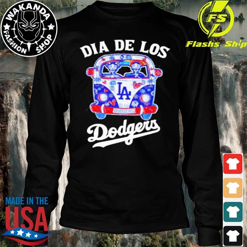 Official los Angeles Dodgers sugar skull T-shirt, hoodie, sweater