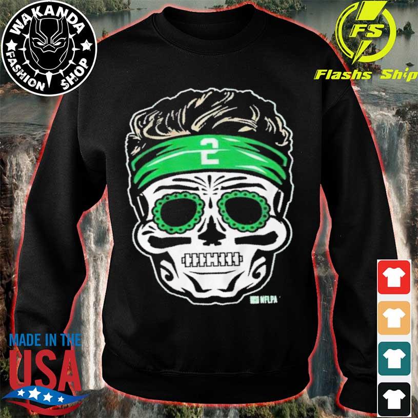 Official Number 2 Zach Wilson Sugar Skull Shirt, hoodie