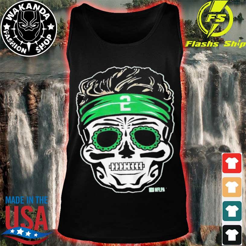 Zach Wilson Sugar Skull Shirt - Shibtee Clothing