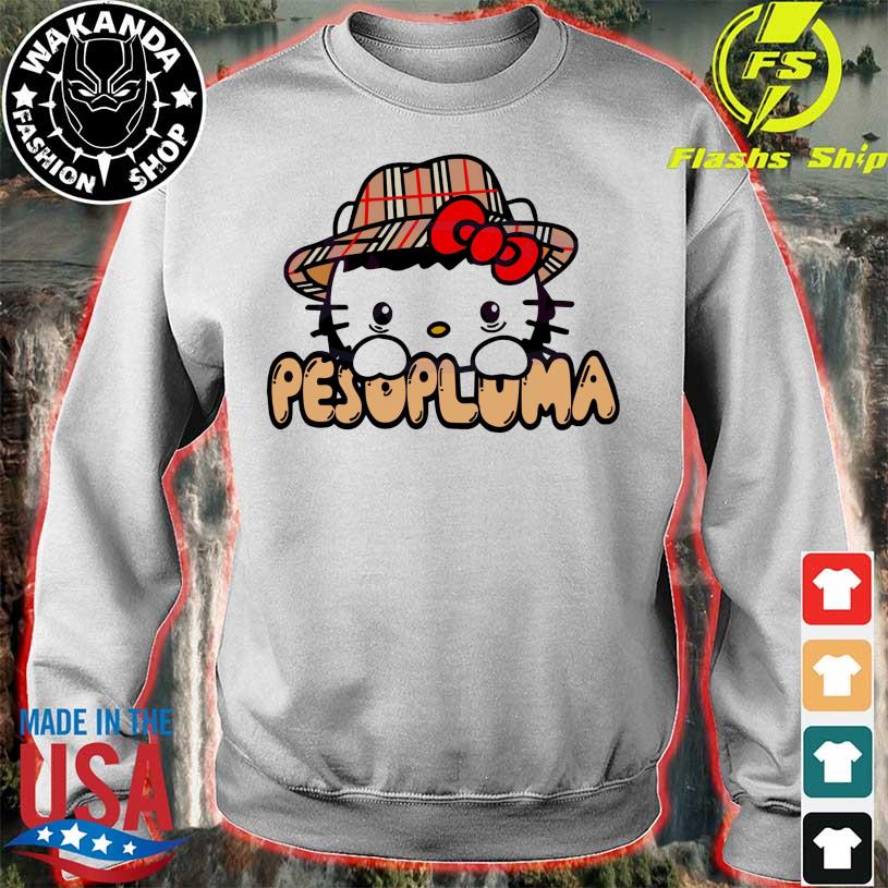 Original la Peso Pluma Hello Kitty shirt, hoodie, sweater, long