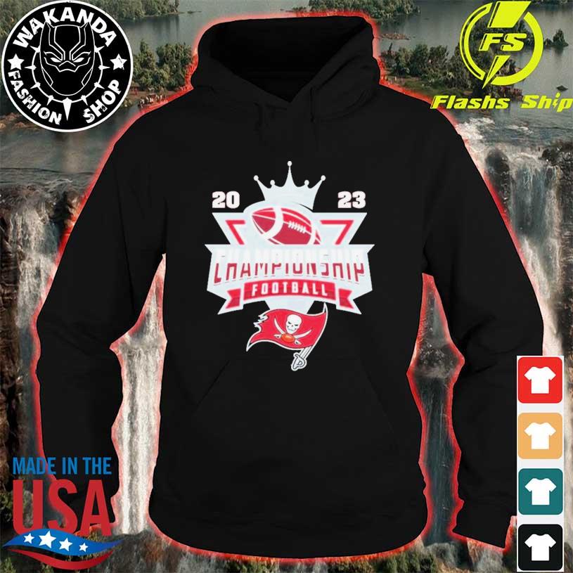 Tampa Bay Buccaneers 2023 Championship Football NFL logo T-shirt, hoodie,  sweater, long sleeve and tank top