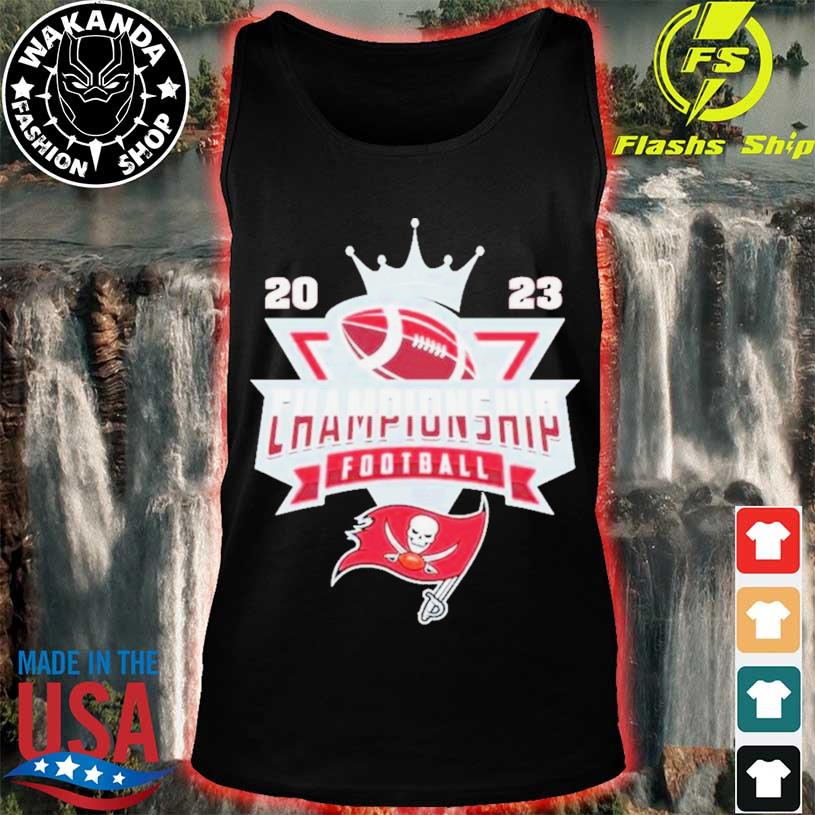 Tampa Bay Buccaneers 2023 Championship Football NFL logo T-shirt, hoodie,  sweater, long sleeve and tank top