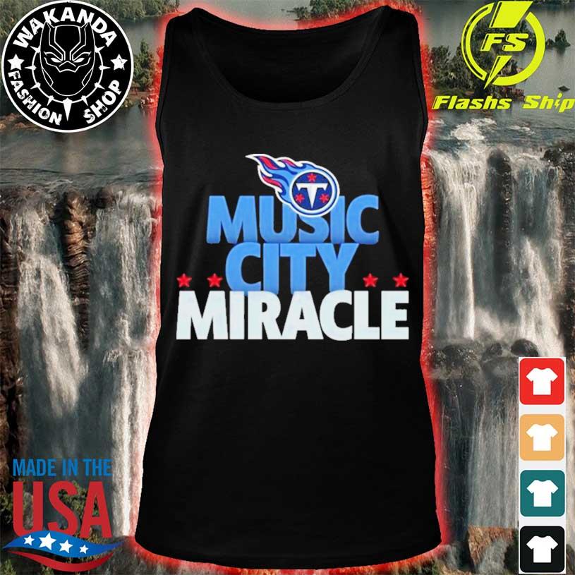 Tennessee Titans Team Music City Miracle American Football Logo