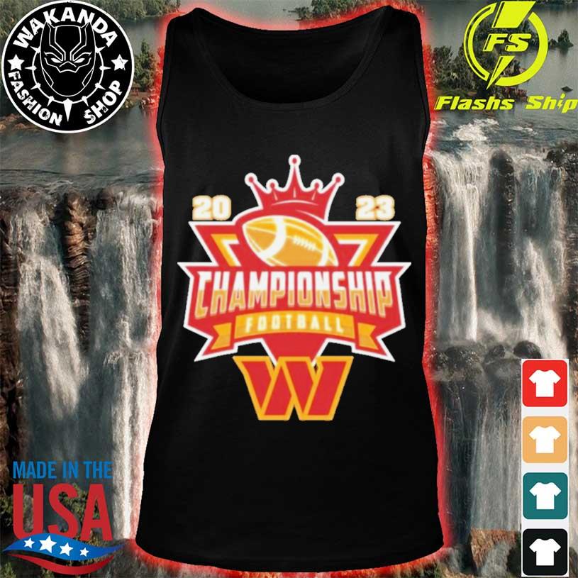 Washington Commanders Football Nfl 2023 Championship Crown Logo shirt,  hoodie, sweater, long sleeve and tank top