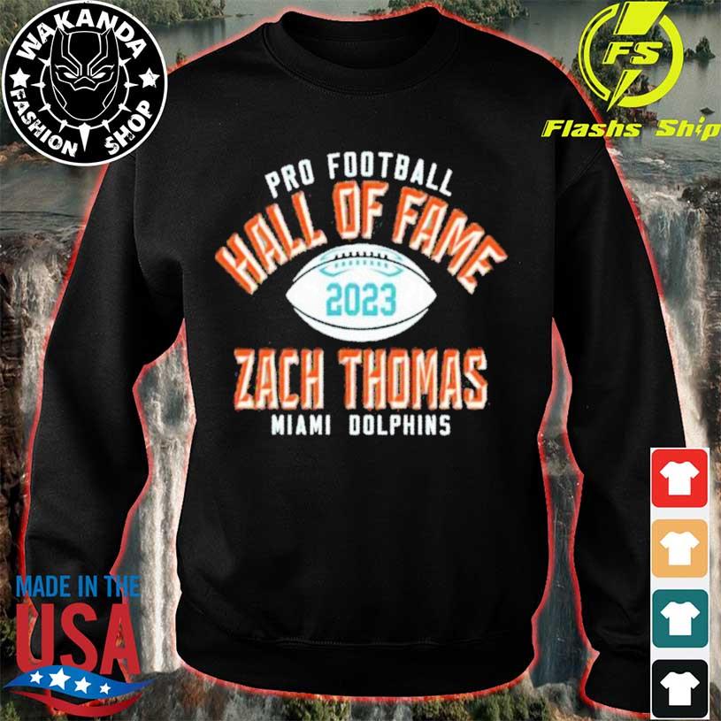 Zach Thomas Miami Dolphins Pro Football Hall Of Fame 2023 shirt