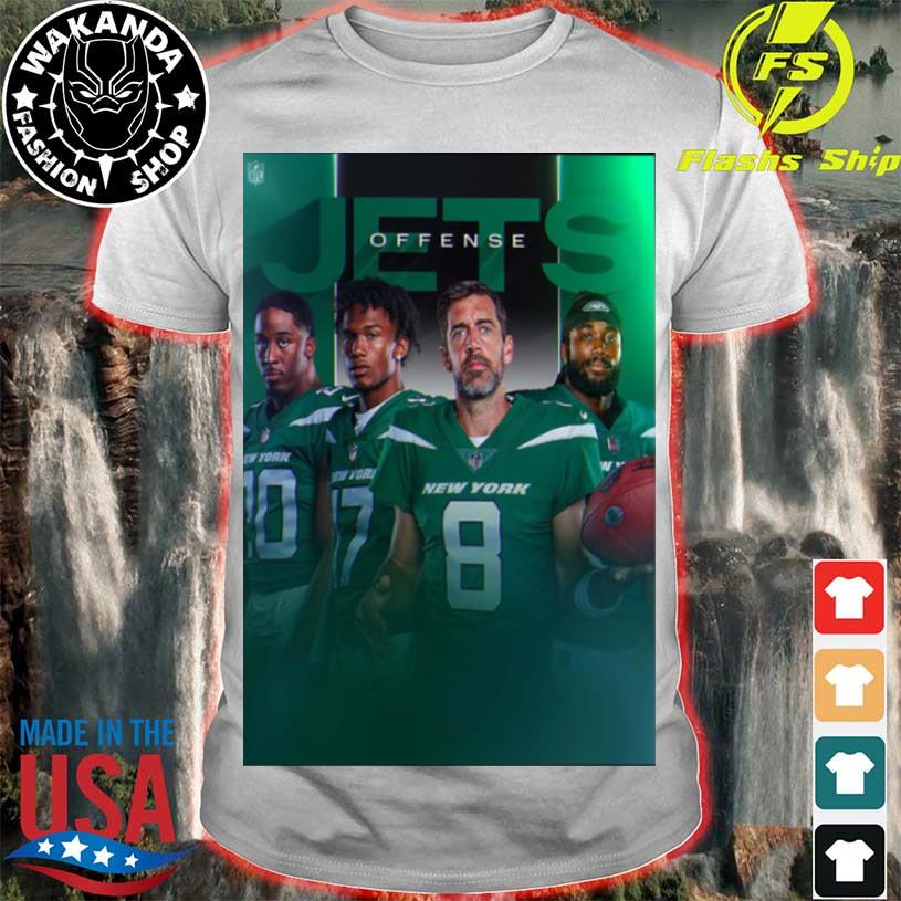 Official New york jets offense aaron rodgers dalvin cook T-shirt