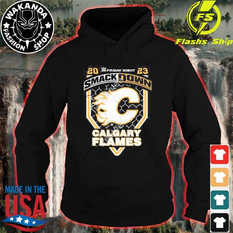 Limited Edition Smackdown X Calgary Flames Logo t-shirt, hoodie,  longsleeve, sweater