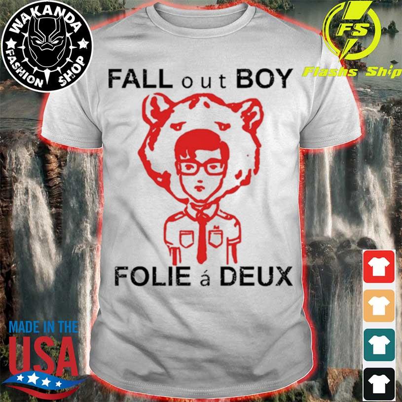 Fall Out Boy Folie A Deux Pete Wentz Paramore Rare Shirt