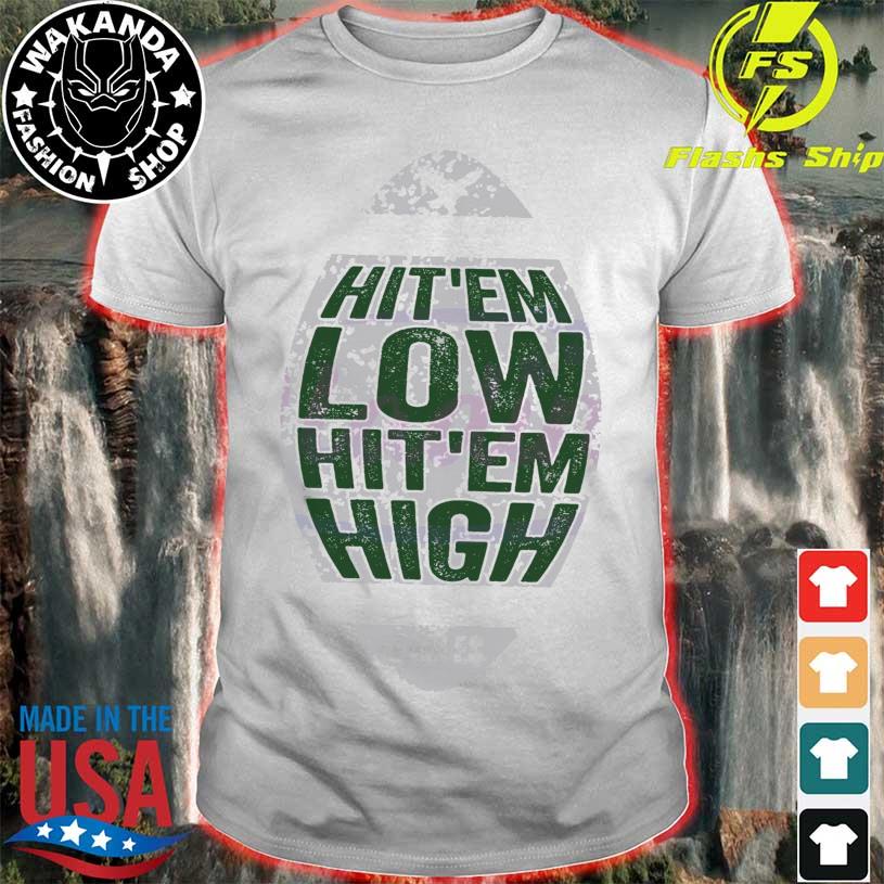 Hit 'Em Low Hit 'Em High Shirt Philadelphia Eagles Sweatshirt - Best Seller  Shirts Design In Usa