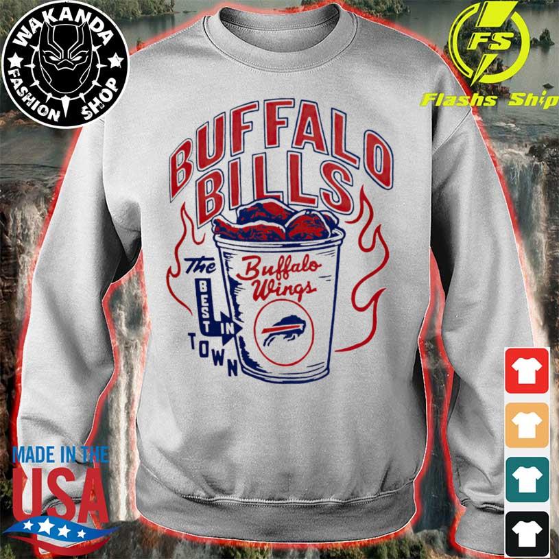 Premium buffalo Bills the best town Buffalo Wings shirt, hoodie, sweater,  long sleeve and tank top