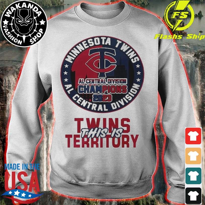 Minnesota Baseball Club Twins 2023 Al Central Division Champions Minnesota  Twins shirt, hoodie, sweater, long sleeve and tank top