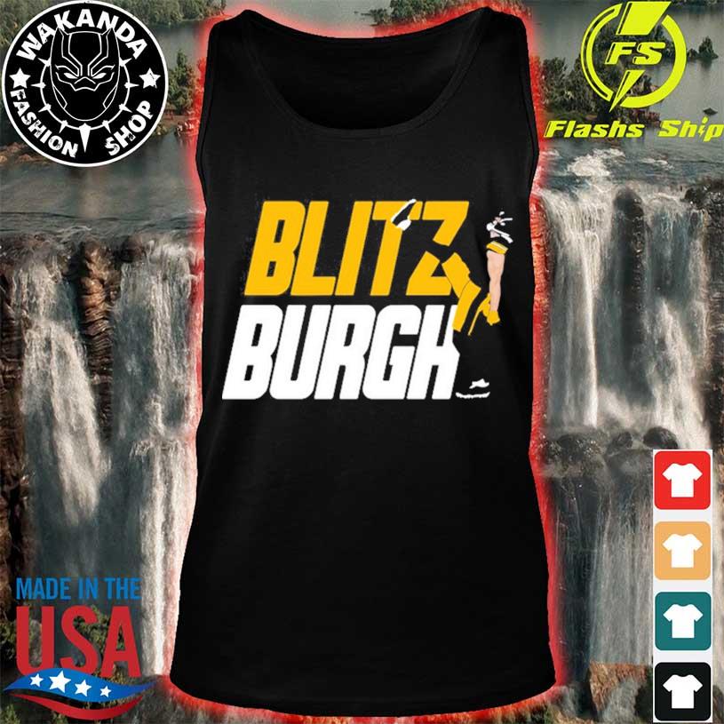 Aj Burnett Wearing Blitz Burgh shirt, hoodie, longsleeve