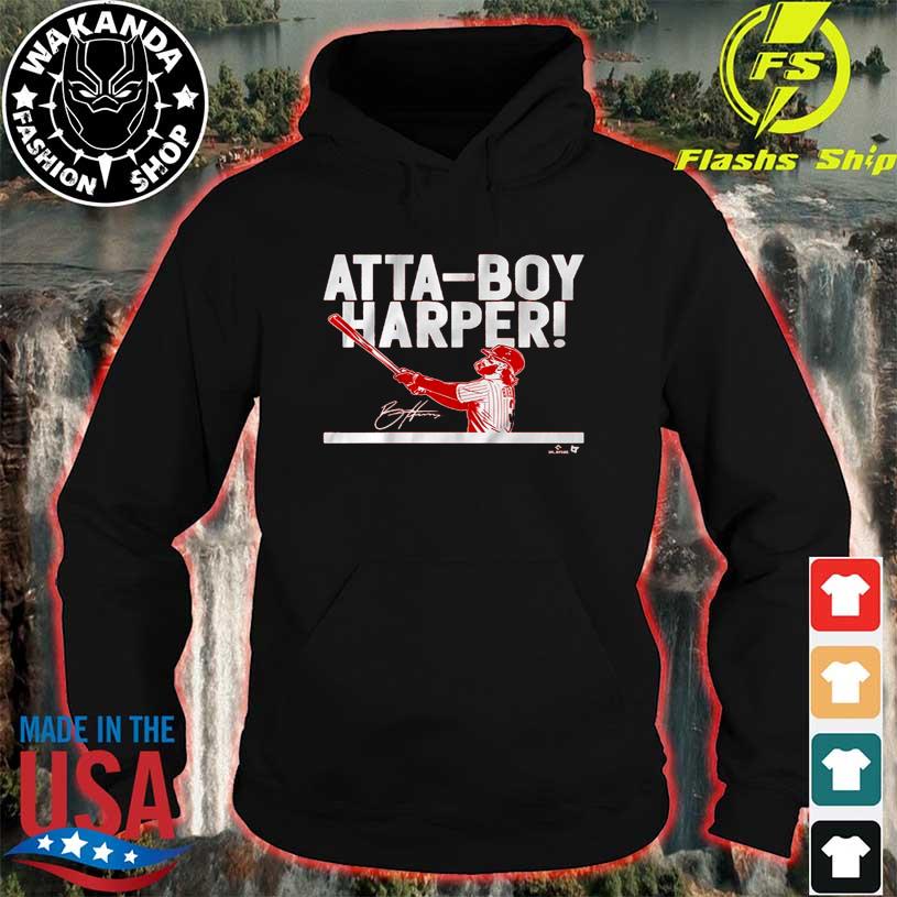 Bryce Harper The Red Stare Atta Boy Harper shirt, hoodie, sweater