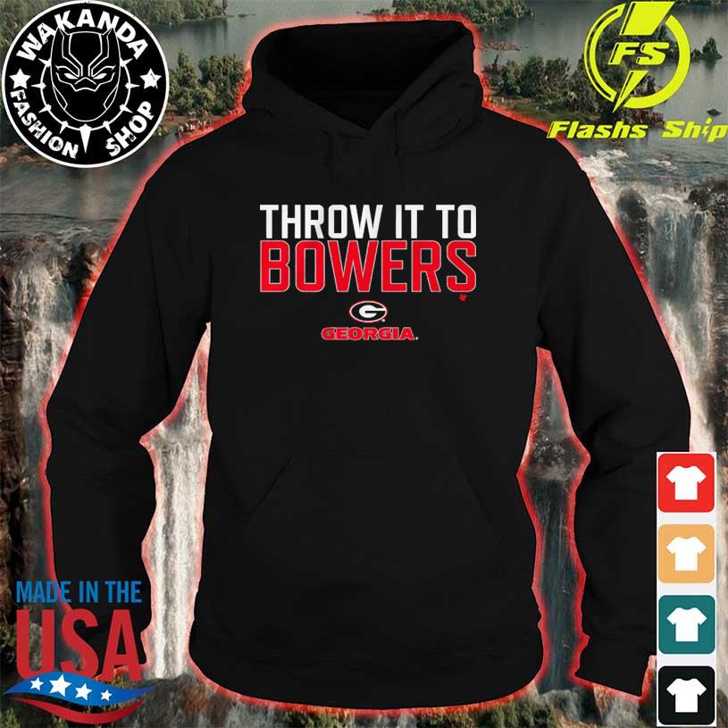 Georgia Football Throw It To Brock Bowers T Shirt, hoodie, sweater