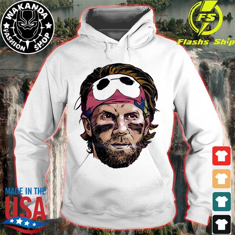 Vintage MLB Player Bryce Harper Headband Shirt - Limotees