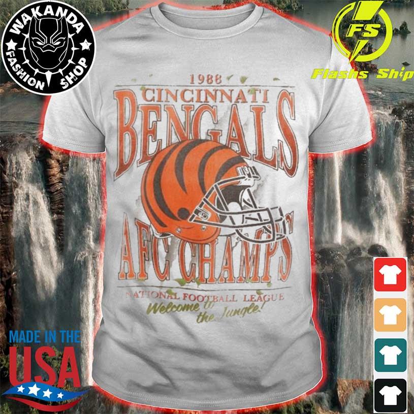 Official 1988 Cincinnati Bengals Welcome To The Jungle New shirt, hoodie,  sweater, long sleeve and tank top
