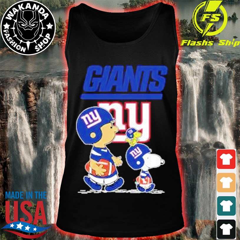 New York Giants Snoopy and Charlie Brown with Woodstock cartoon T-shirt,  hoodie, sweater, long sleeve and tank top