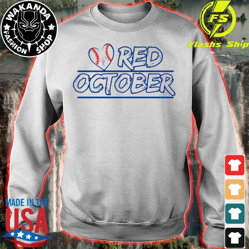 Phillies Baseball Red October shirt, hoodie, longsleeve