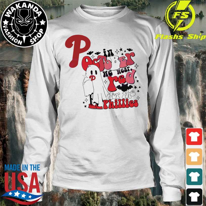 Phillies Take October In October We Wear Red shirt - Limotees