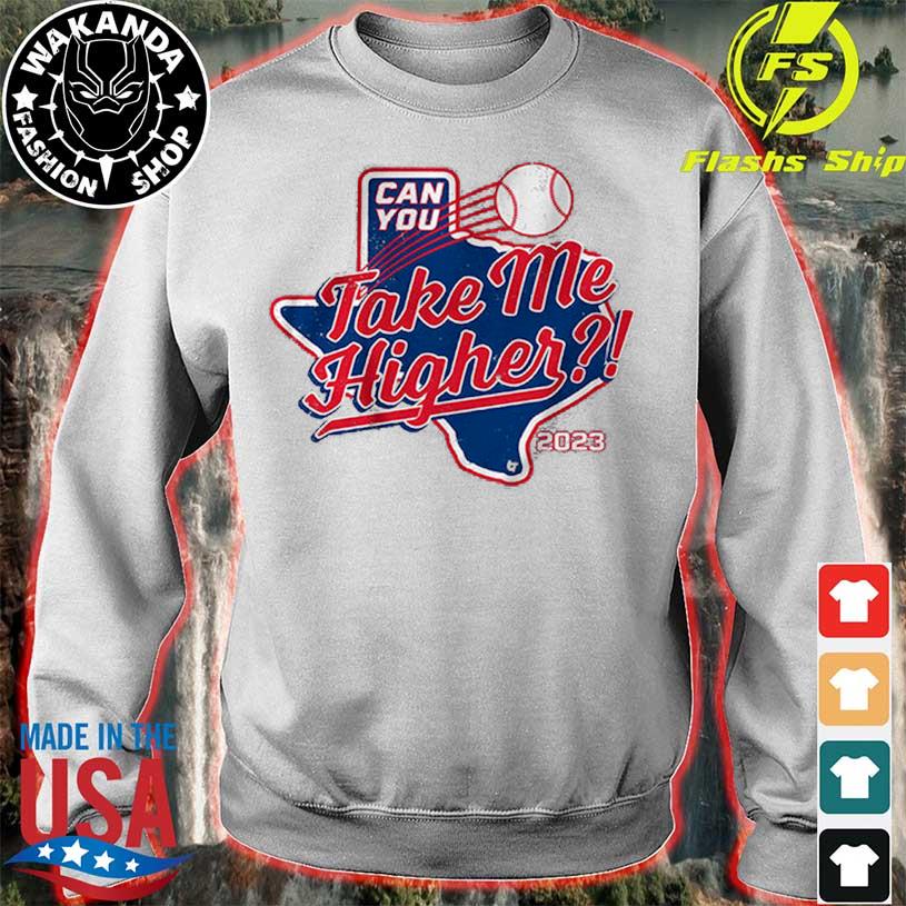 Take It Higher Texas Baseball Shirt, hoodie, sweater, long sleeve and tank  top