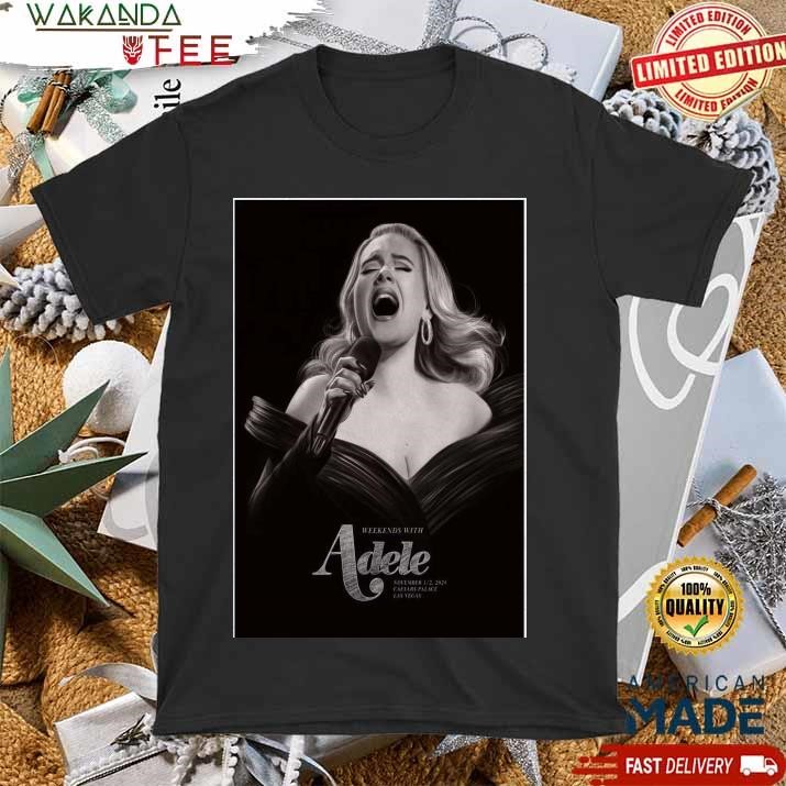 Official Adele November 1-2 2024 At Caesars Palace In Las Vegas NV Poster T shirt