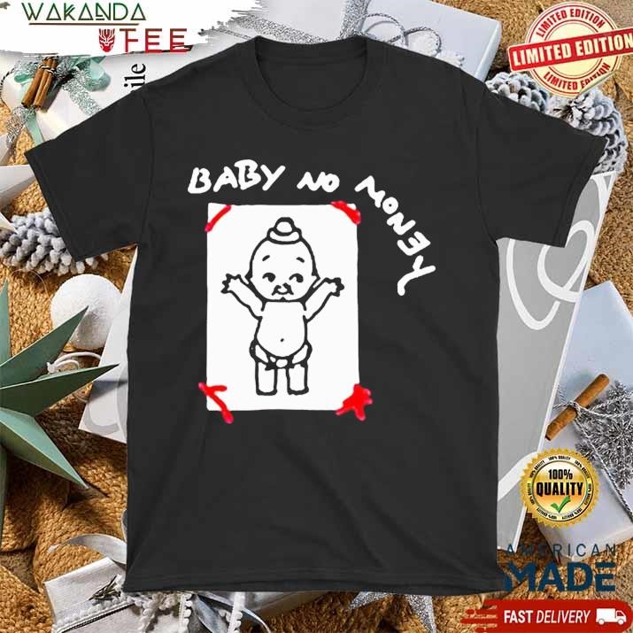 Official Bbno$ Baby No Money Diaper T Shirt