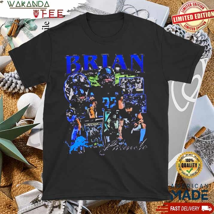 Official Brian Branch Detroit Lions football player collage bootleg SweatShirt