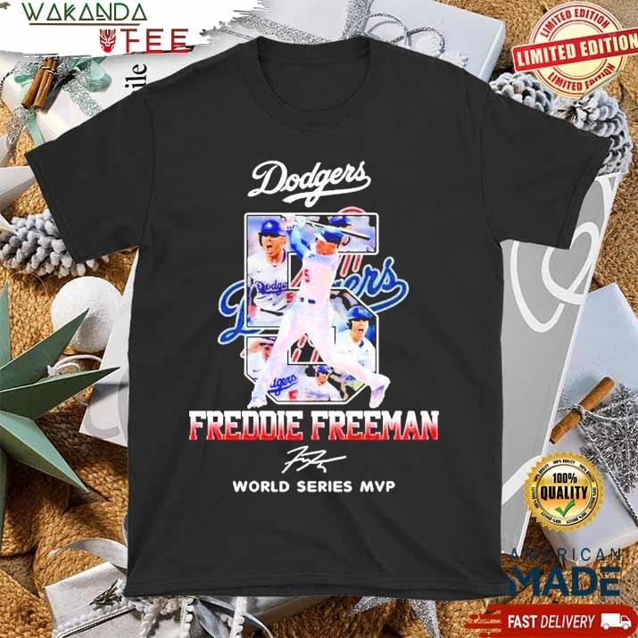 Official Dodgers Freddie Freeman World Series Mvp Los Angeles 2024 T Shirt