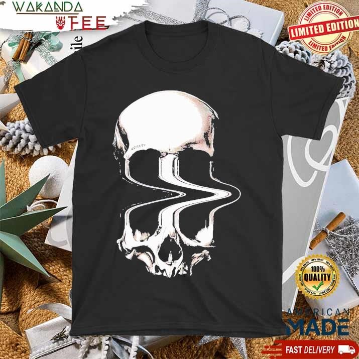 Official Guts Lít Swoosh Skull T Shirt