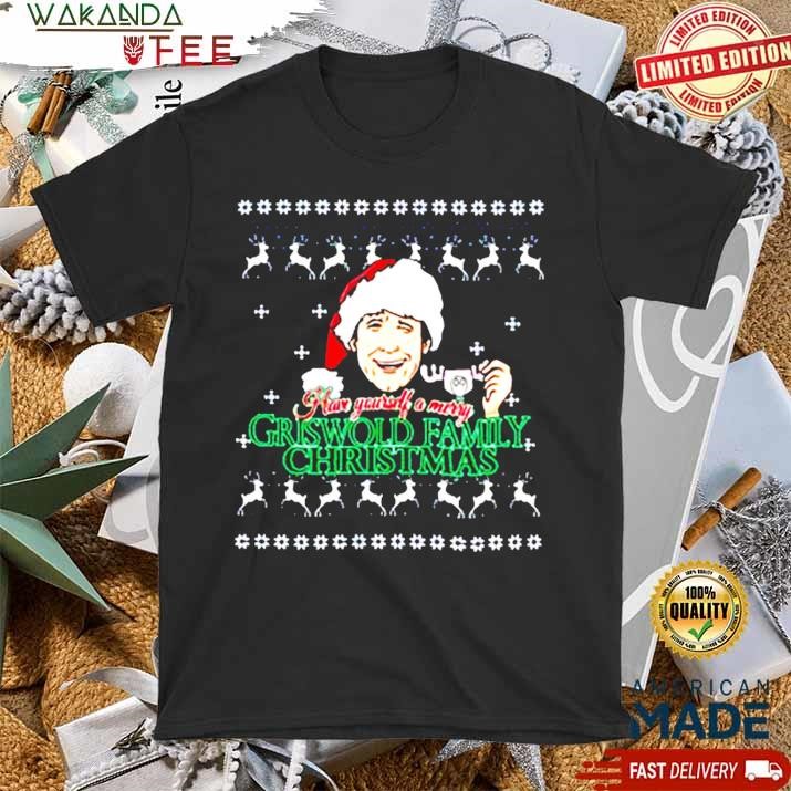 Official Have Yourself A Merry Griswold Family Christmas National Lampoons Christmas Vacation T Shirt