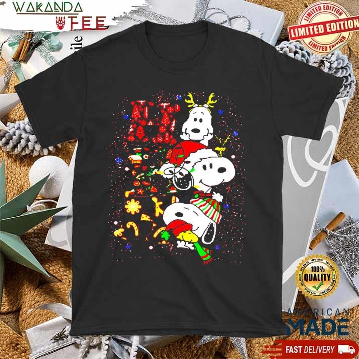 Official Ho Ho Ho Christmas Cheer with Snoopy SweatShirt