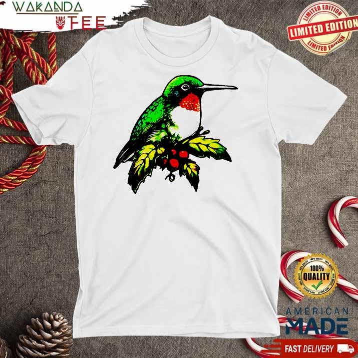 Official Holiday Bird Ruby Hummingbird Christmas Vuitino Apparel Sweatshirt