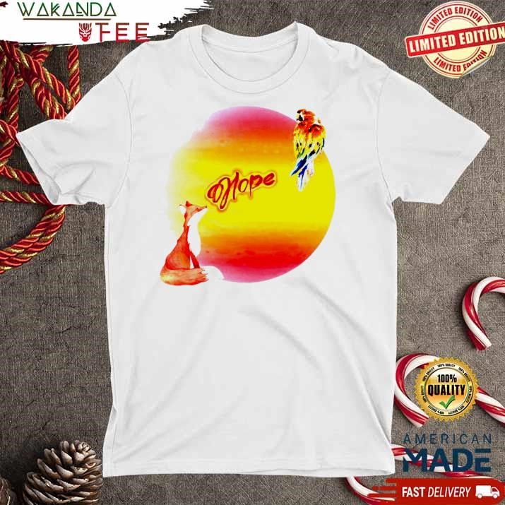 Official Hope Fox Sunset Vuitino Apparel T shirt