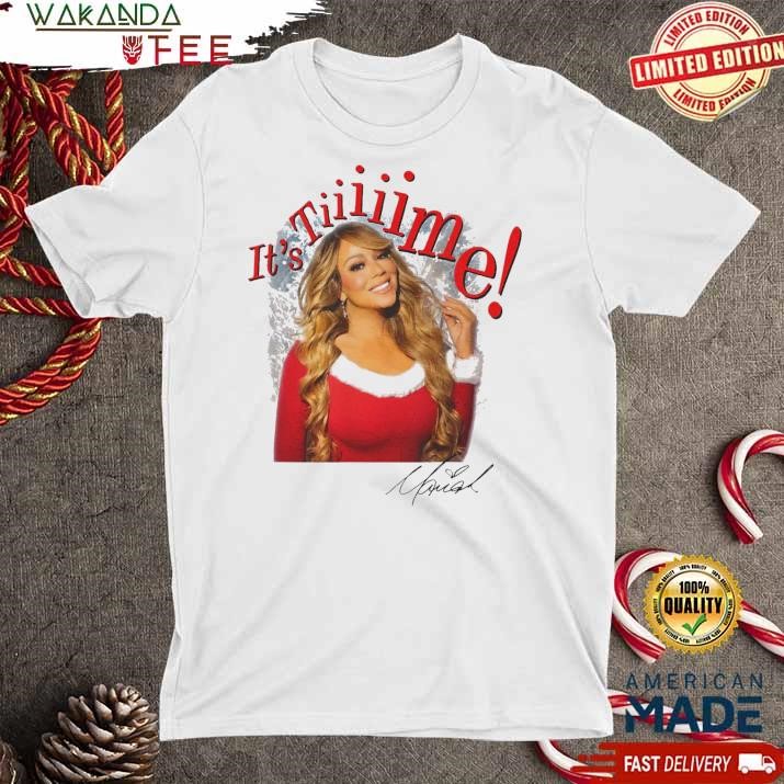 Official It’s Time 30th Anniversary Mariah Carey Official T shirt