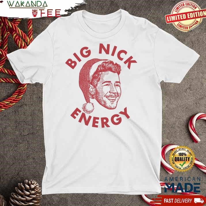 Official Jonas Brothers Big Nick Energy Jonas Brothers Christmas Sweater