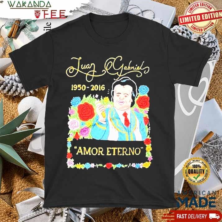 Official Juan Gabriel Amor Eterno 1950 2016 T Shirt