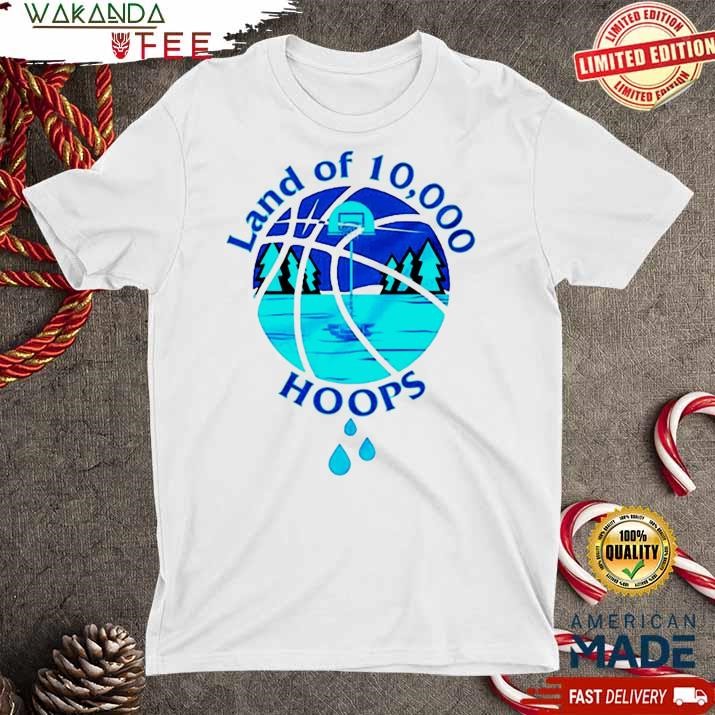 Official Land of 10000 hoops snow T Shirt