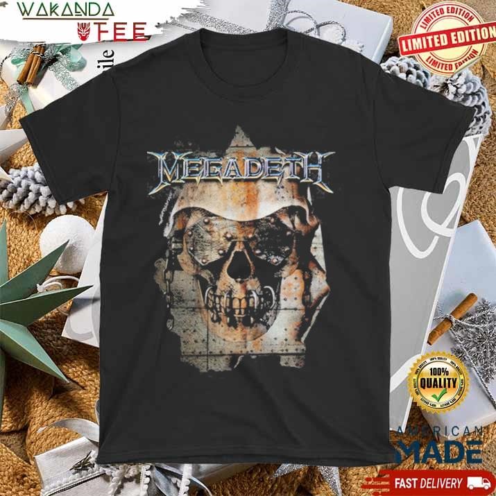 Official Megadeth Ripped Vic 2024 Shirt