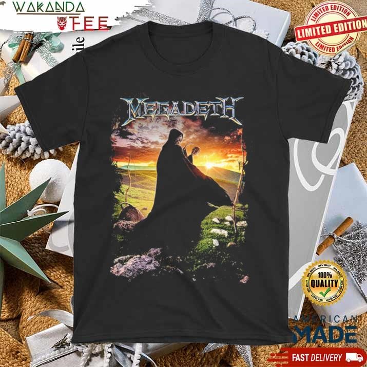 Official Megadeth Youthanasia 30th Anniversary Reaper 2024 Shirt