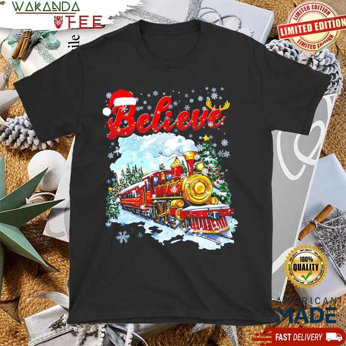 Official Merry Christmas Train, Believe In Your Journey SWeatShirt