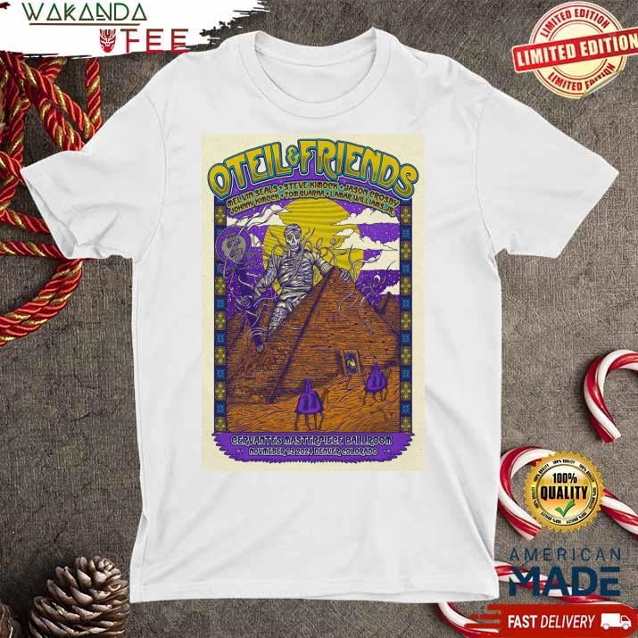 Official Oteil And Friends Cervantes’ Masterpiece Ballroom Denver Shirt