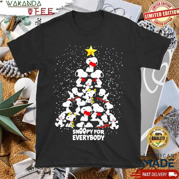 Official Snoopy Christmas Tree for Everybody SweatShirt