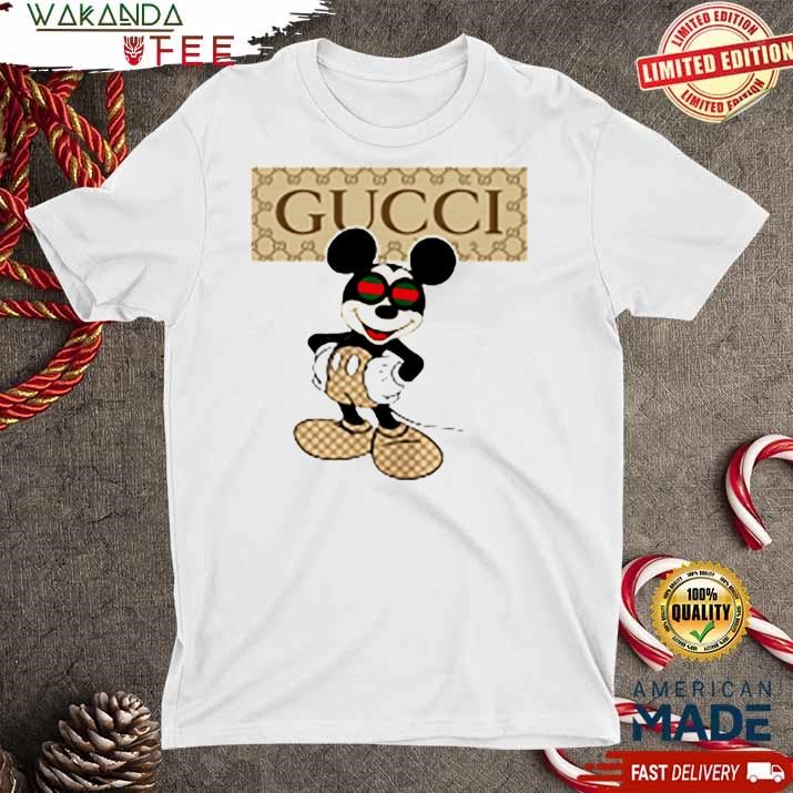 Official The Gucci With Mickey Mouse T shirt