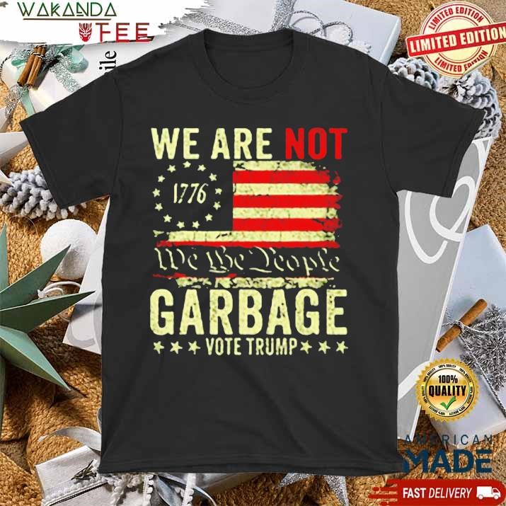 Official We Are Not We The People nam Pro 1776 Vote Trump T shirt